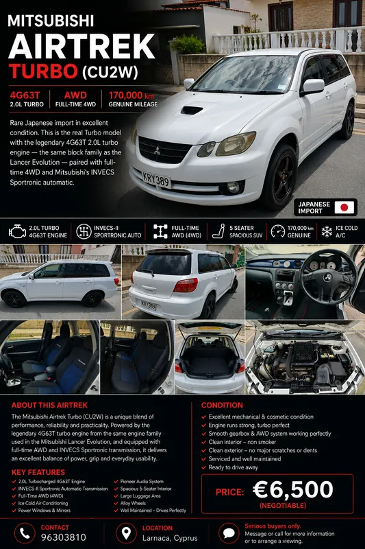 Mitsubishi Airtrek 2003